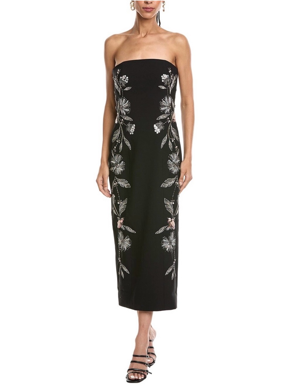 Cinq a Sept - Floral Mixed Media Niles Dress
